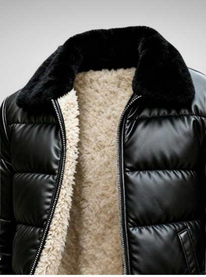 WIKTOR™║Chaqueta acolchada cálida con estilo vintage