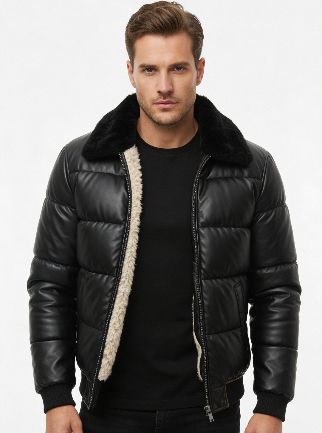 WIKTOR™║Chaqueta acolchada cálida con estilo vintage