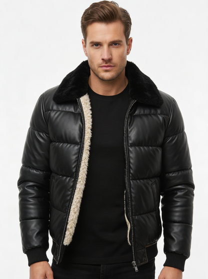 WIKTOR™║Chaqueta acolchada cálida con estilo vintage