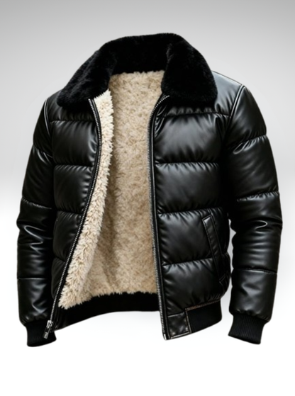 WIKTOR™║Chaqueta acolchada cálida con estilo vintage