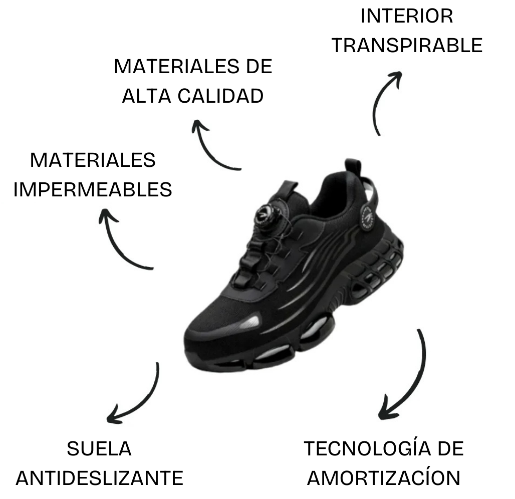 SEGURSTEP™║Calzado de seguridad S3 con cierre de dial rápido