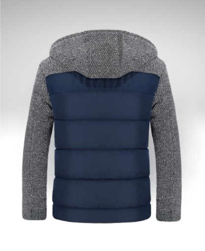 CARIBOU™║Chaqueta acolchada con capucha y forro térmico