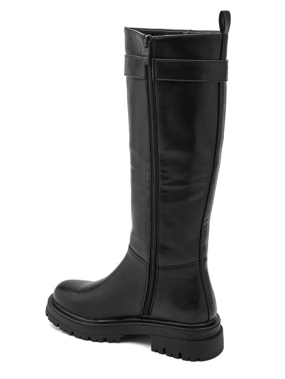 Botas altas Saar Black