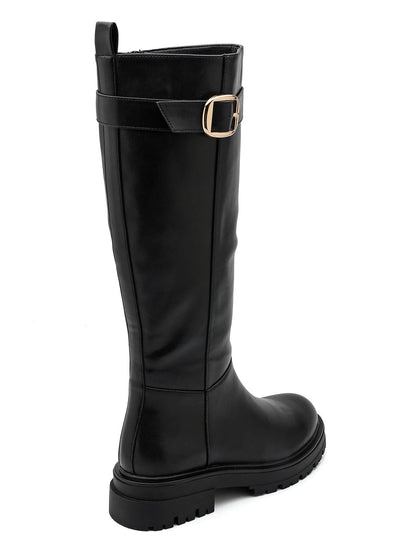 Botas altas Saar Black