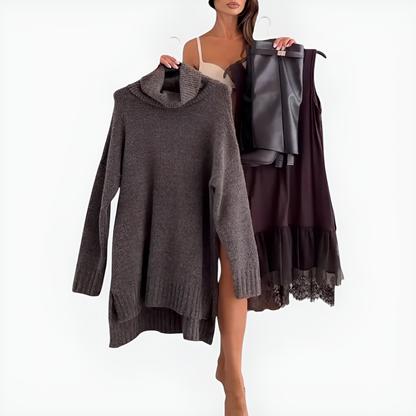 AURORA™║Conjunto de Jersey y Vestido