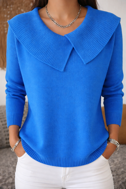 LUCIA║Suéter cálido con cuello flexible