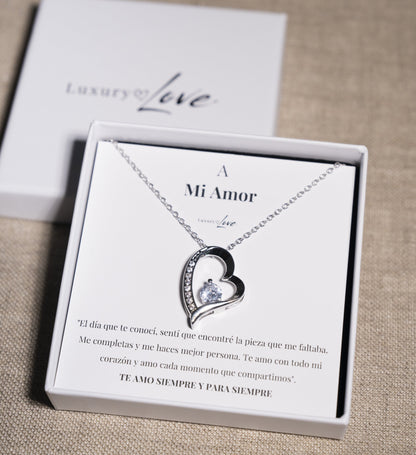 Collar Amor-Eterno™ para mi Amor (con carta especial)
