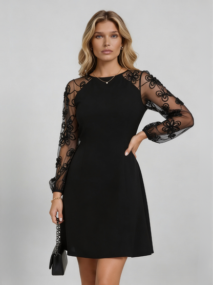 BARBARA™║Vestido elegante y sensual de encaje