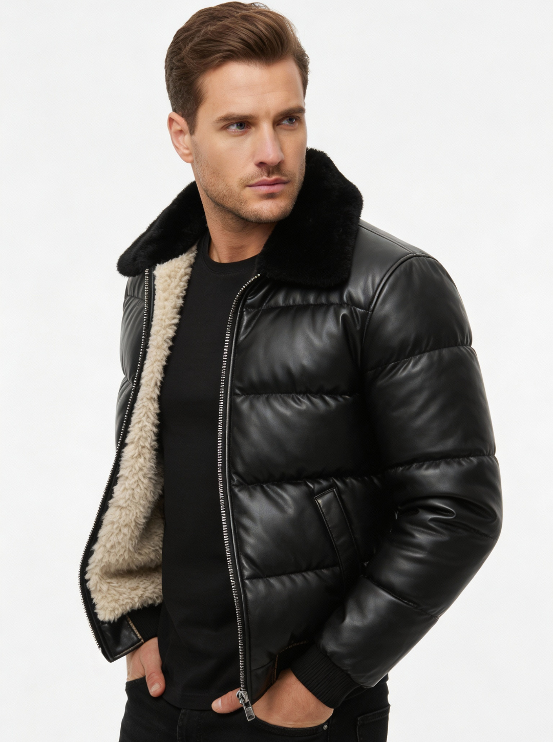 WIKTOR™║Chaqueta acolchada cálida con estilo vintage