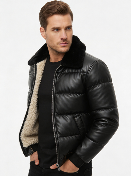 WIKTOR™║Chaqueta acolchada cálida con estilo vintage