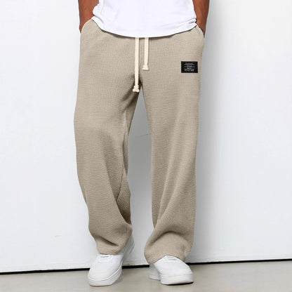 Gerald║Pantalones anchos con cintura ajustable