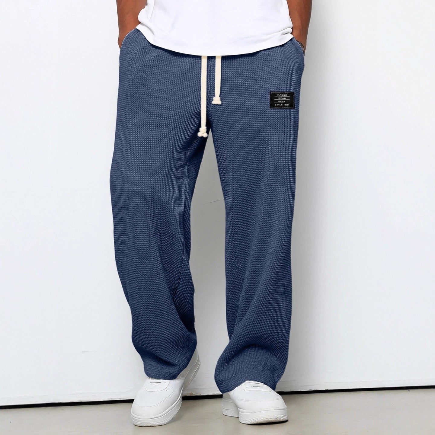 Gerald║Pantalones anchos con cintura ajustable