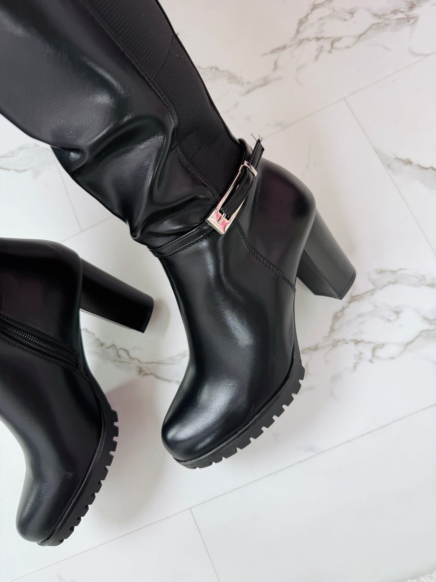 Botas altas Tamar Black