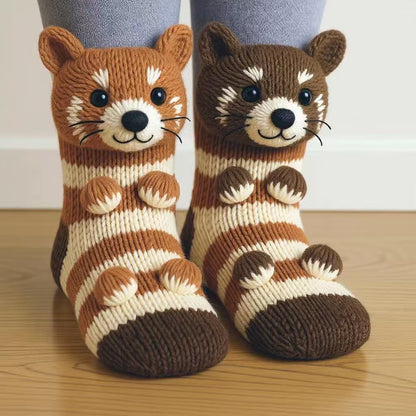 Calcetines de peluche™║Edición Animales Divertidos