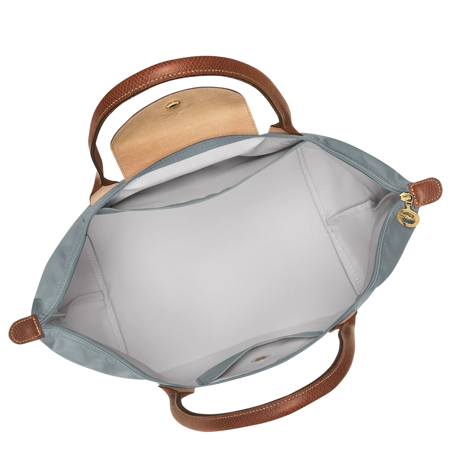 Bolso grande Le Pliage, acero