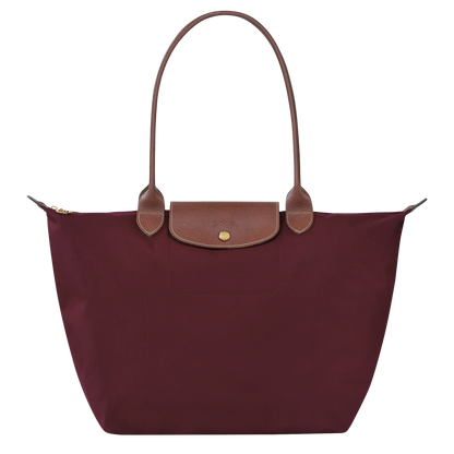Bolso grande Le Pliage, burdeos