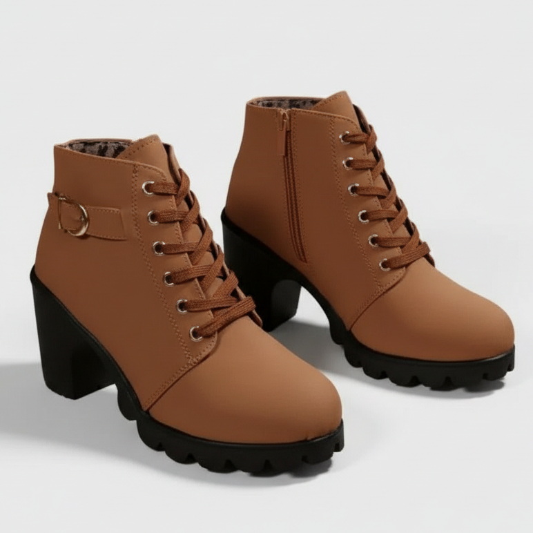 Gulia®║Botines Ortopédicos de Piel