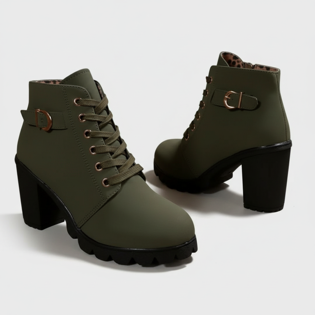 Gulia®║Botines Ortopédicos de Piel