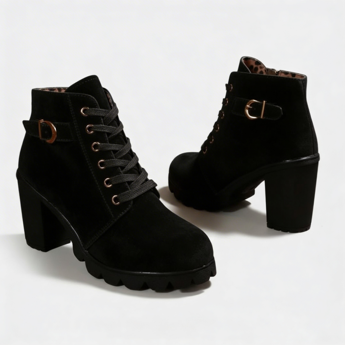 Gulia®║Botines Ortopédicos de Piel