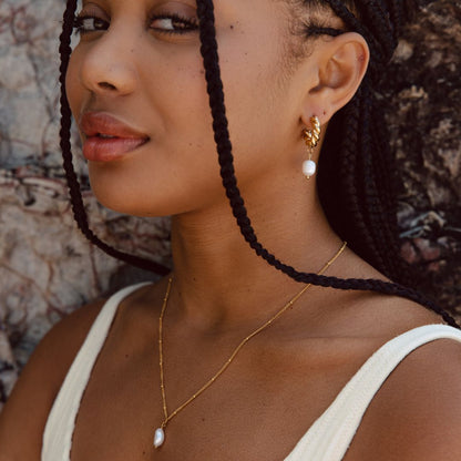 Colgante de perla barroca