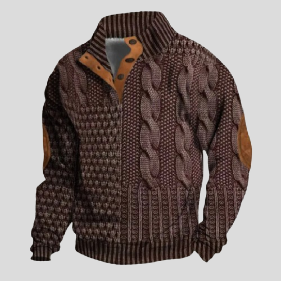 KOELMAN║Jersey con cuello de botones