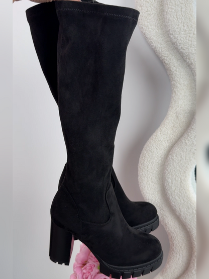 Botas altas negras Mirjana